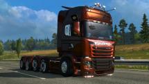 Мод Scania illegal V8 для ETS 2