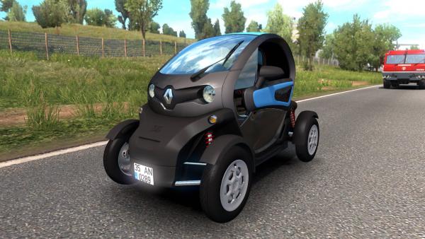 Мод электромобиля Renault Twizy для ETS 2