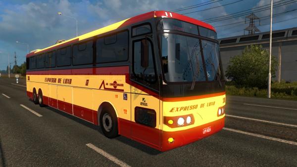 Мод туристического автобуса Scania CMA Estrelao для ETS 2