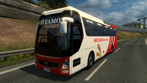 Мод туристического автобуса Hyundai UXN для ETS 2