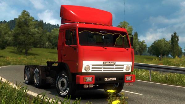 Мод Советского грузовика КамАЗ-5410 для ETS 2