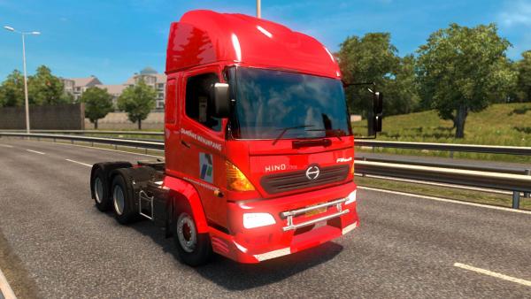 Мод Японских грузовиков Hino Series для ETS 2