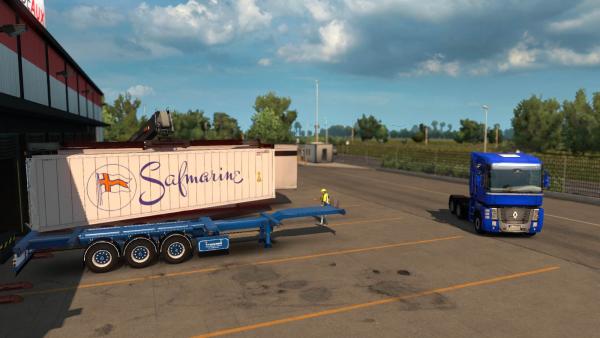 Мод погрузки грузов на трейлеры - Truckskill Trailer Pack для ETS 2