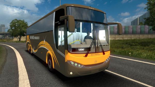 Мод туристического автобуса Comil Campione 3.65 для ETS 2