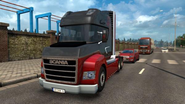 Мод грузовика Scania STAX для ETS 2