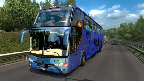 Мод автобуса Marcopolo Paradiso G6 1550 LD для ETS 2