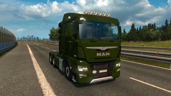 Мод грузовика MAN TGX для ETS 2