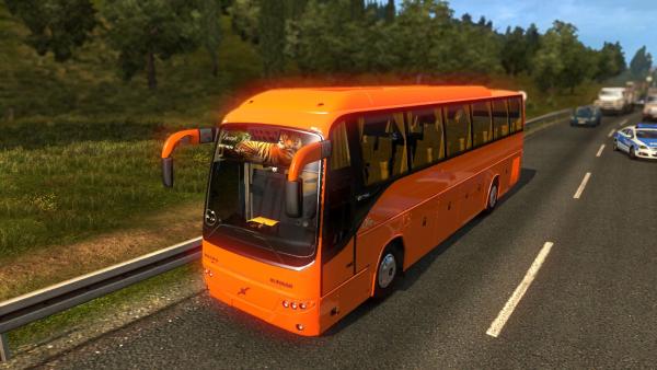Мод рейсового автобуса Volvo B12B TX для ETS 2